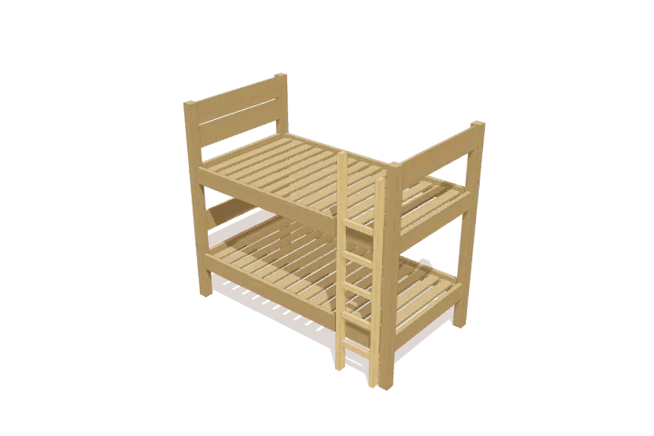 Step 7: assemble front ladder, new parts highlighted